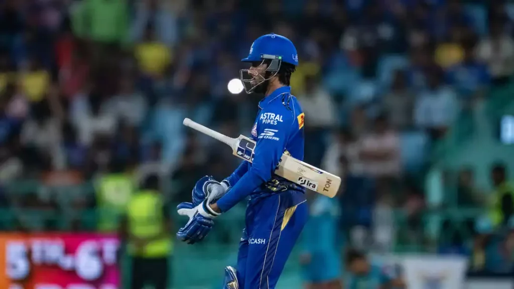 LSG vs MI: Tilak Varma Retired Out Too Late to Save MI