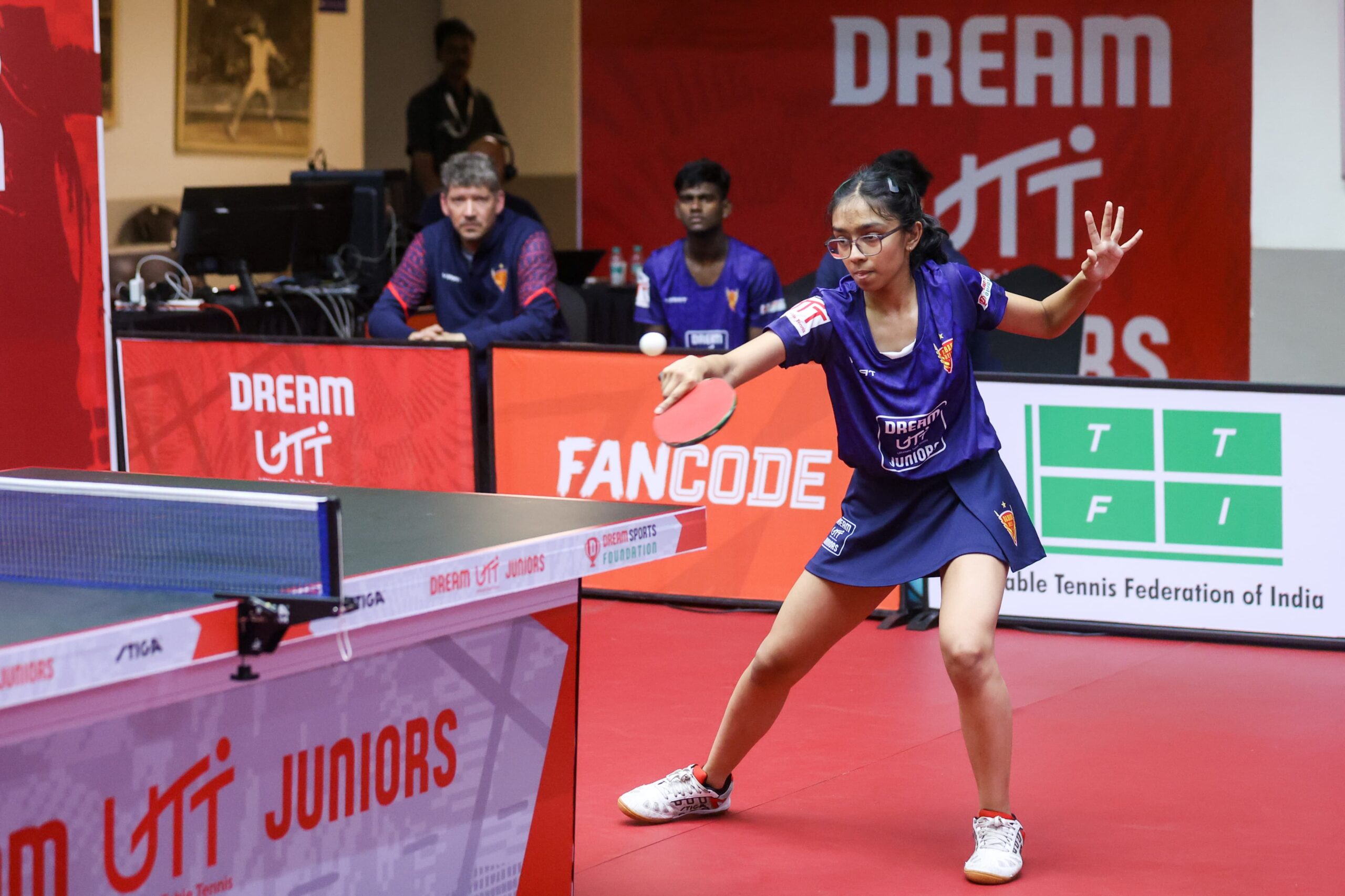 Pune Jaguars in Dream UTT Juniors