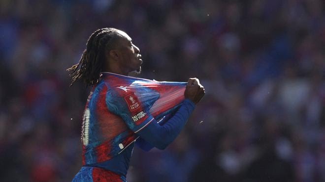 Eberechi Eze the match-winner as Crystal Palace shock Manchester City in FA Cup final marked by Dean Henderson red-card controversy