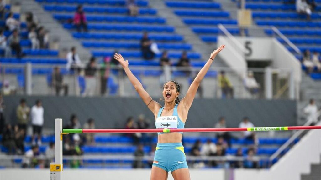 Pooja Singh. PC - Asian Athletics