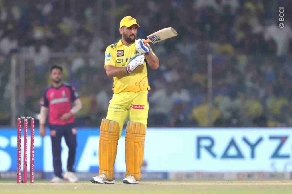 MS Dhoni vs RR, IPL 2025