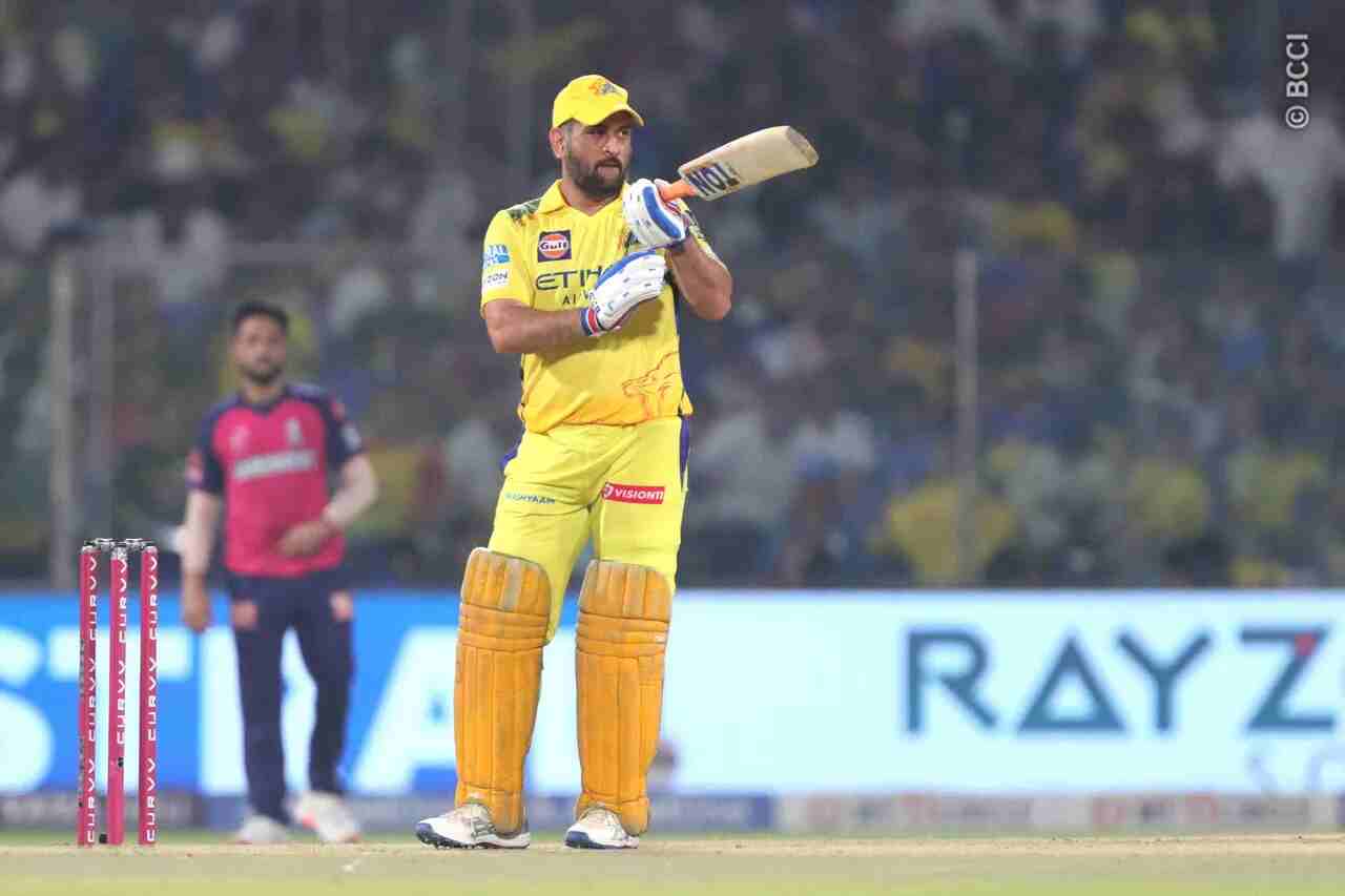 MS Dhoni vs RR, IPL 2025 (PC: IPL/BCCI)