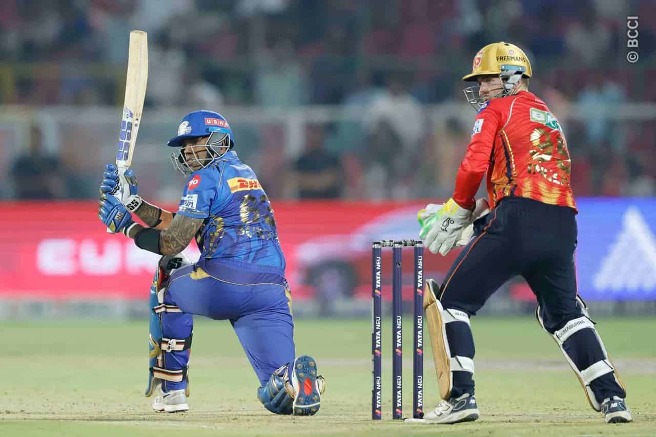 Suryakumar Yadav vs PBKS, IPL 2025 (PC: BCCI/IPL)