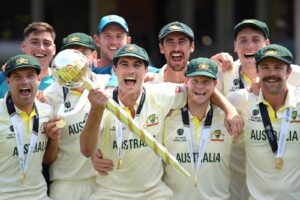 Australia, the current WTC Champions