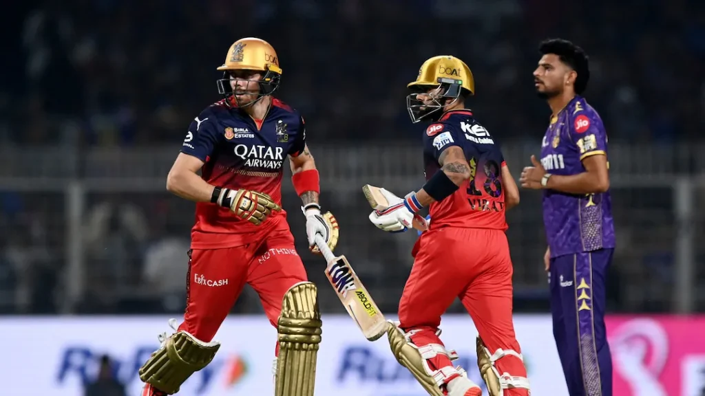 RCB vs KKR: M. Chinnaswamy stadium Pitch Report, Weather Forecast, Head to Head, Match Prediction, Where to Watch