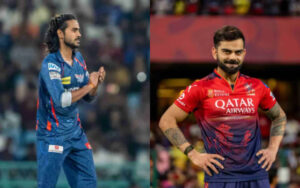 Digvesh Rathi for LSG and Virat Kohli for RCB