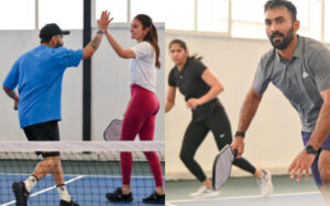 Virat-Anushka Face Off Against Karthik-Dipika in RCB’s Pickleball Showdown