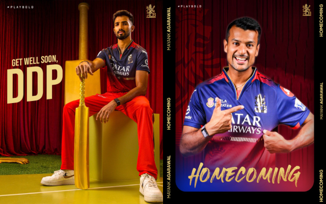 IPL 2025: Mayank Agarwal Returns to RCB as He Replaces Injured Devdutt Padikkal Mayank Agarwal replaces Injured Devdutt Padikkal for RCB