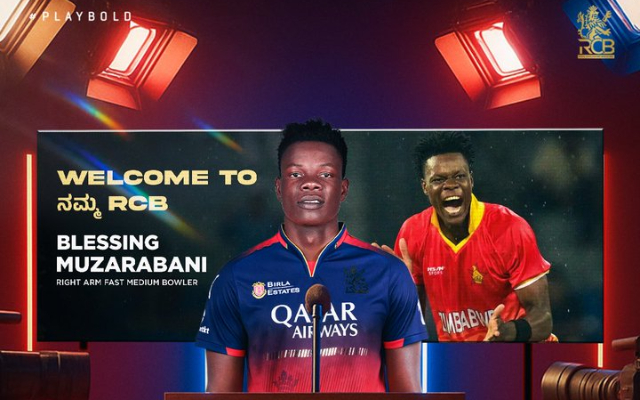 IPL 2025: Blessing Muzarabani to join RCB as Lungi Ngidi’s replacement Blessing Muzarabani to join RCB for the remainder of the IPL 2025