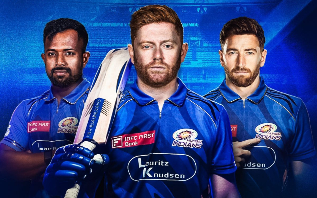 IPL 2025: Mumbai Indians Bring in Bairstow, Asalanka, and Gleeson as Overseas Replacements Mumbai Indians Bring in Bairstow, Asalanka, and Gleeson
