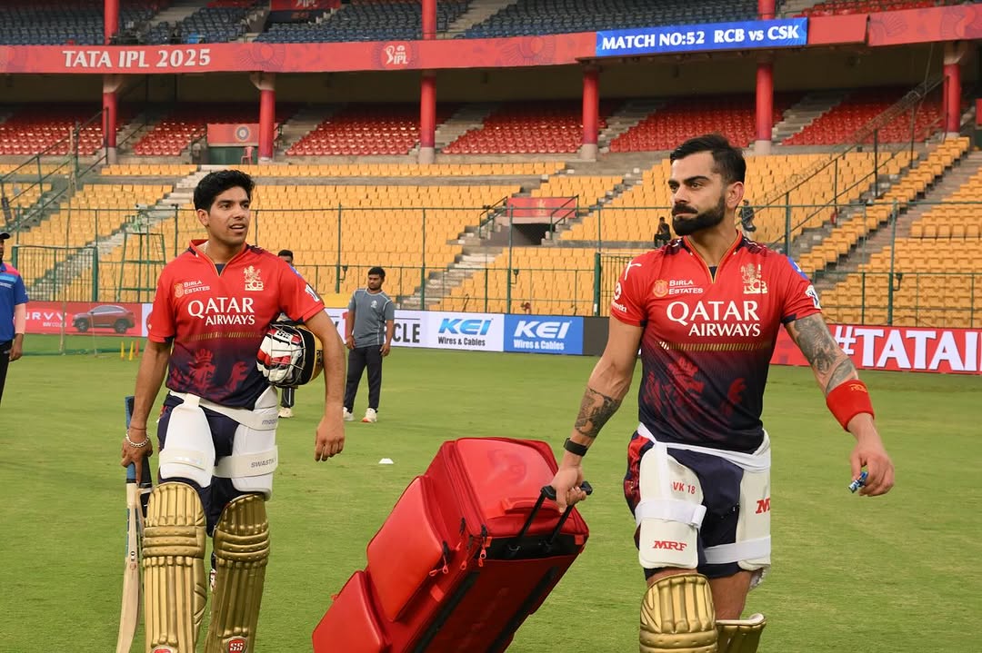 Virat Kohli and Swastik Chikara for RCB