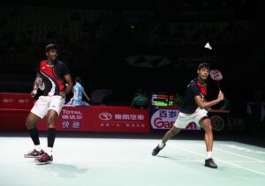 India's men's doubles team Satwiksairaj Rankireddy and Chirag Shetty