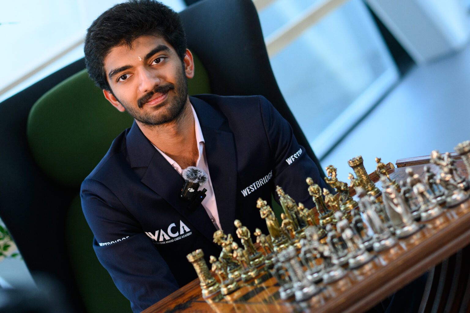 Gukesh D arrives for Norway Chess