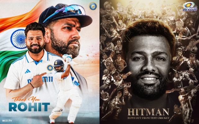 Rohit Sharma retires from Test Cricket