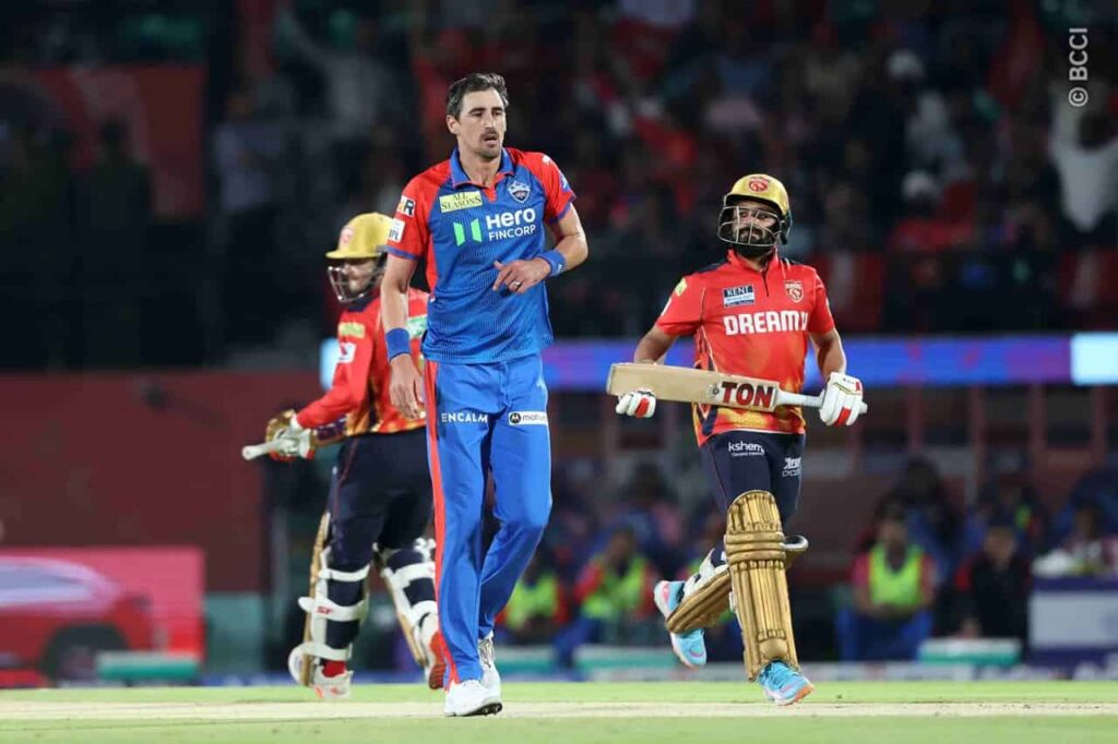 Mitchell Starc for DC vs PBKS, IPL 2025
