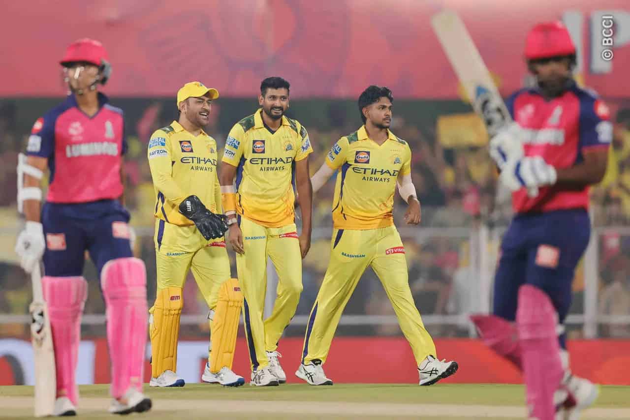 RR vs CSK, IPL 2025