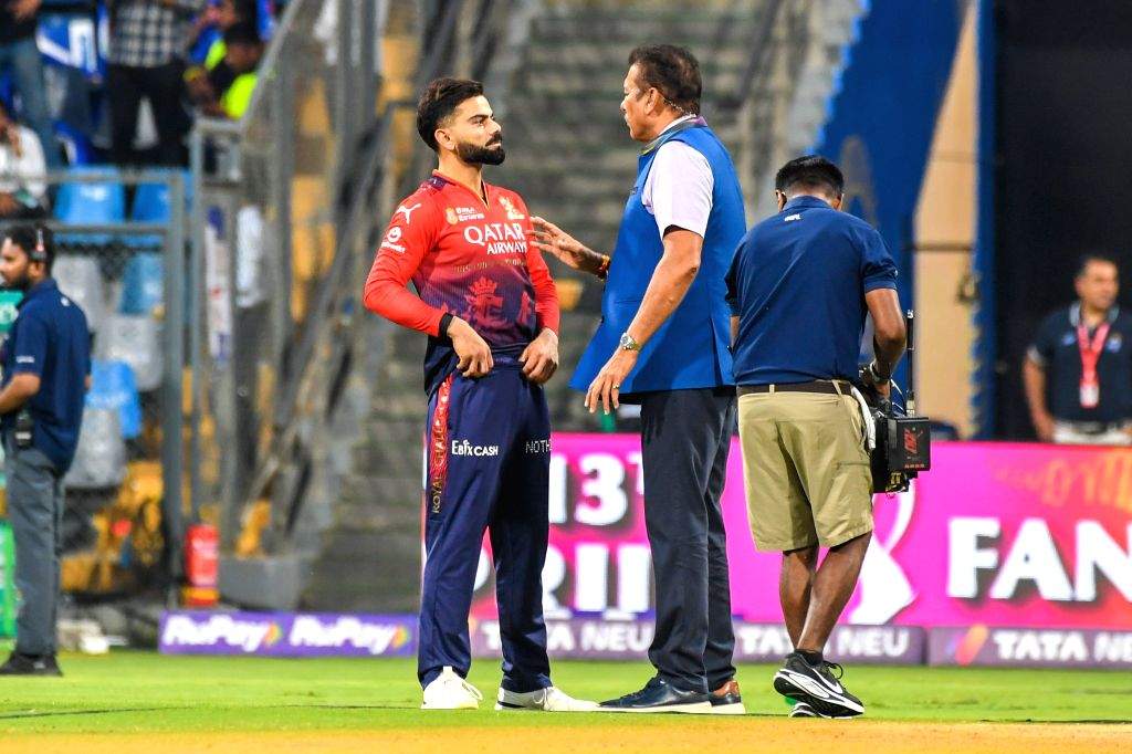 Ravi Shastri with Virat Kohli