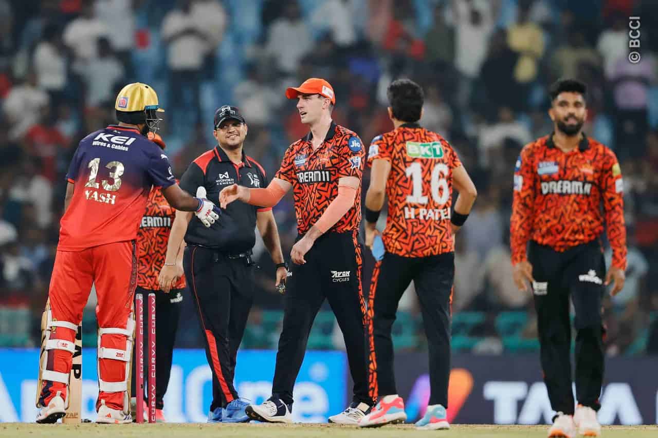 RCB vs SRH, IPL 2025