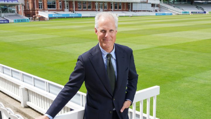 MCC President Ed Smith at Lord's (PC: MCC)