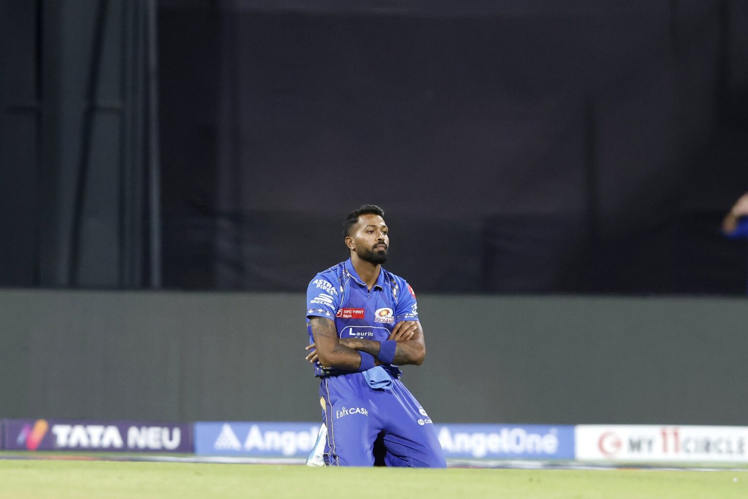 Rain, Chaos and Hardik’s Gamble: MI’s Playoff Hopes Take a Hit at Wankhede Hardik Pandya after the loss against Gujarat Titans