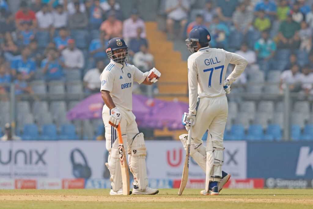 Shubman Gill and Rishabh Pant