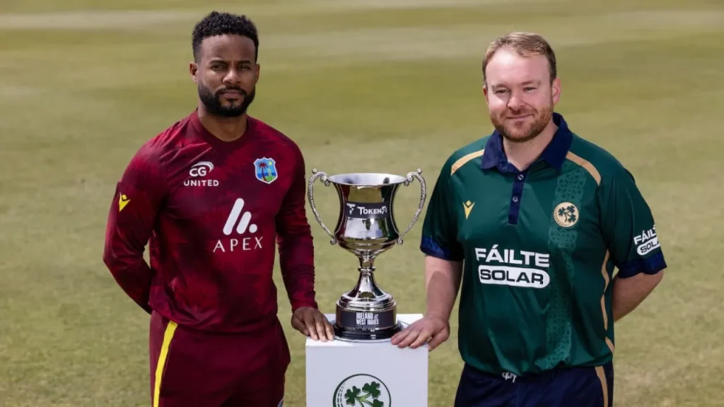 IRE vs WI, T20I Series