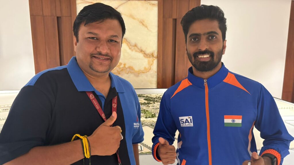 Sathiyan Gnanasekaran: “In doubles, we’ve got a real shot at reaching the quarterfinals, maybe even the semis”