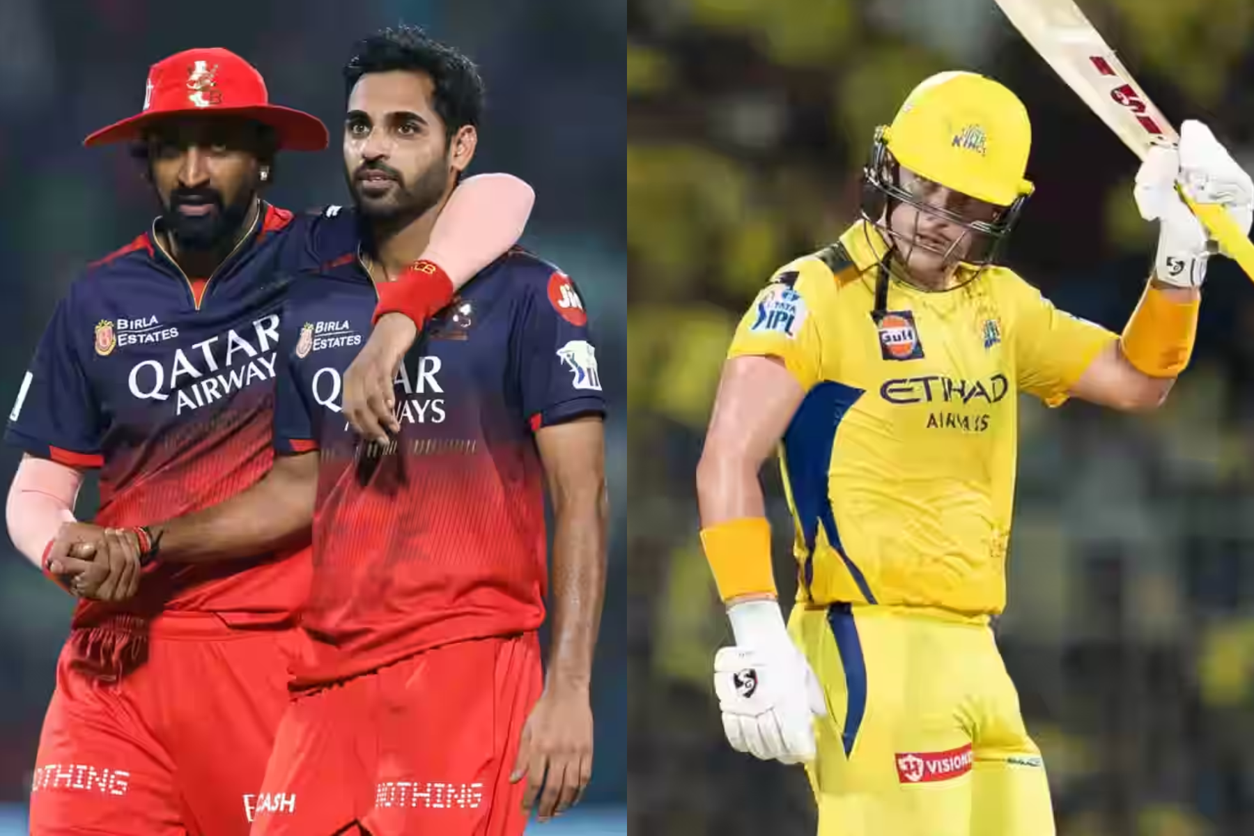 RCB vs CSK, IPL 2025