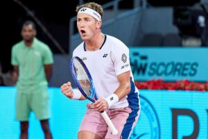 Casper Ruud is through to his first Mutua Madrid Open final