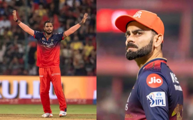 Yash Dayal and Virat Kohli for RCB, IPL 2025 (PC: IPL/BCCI)