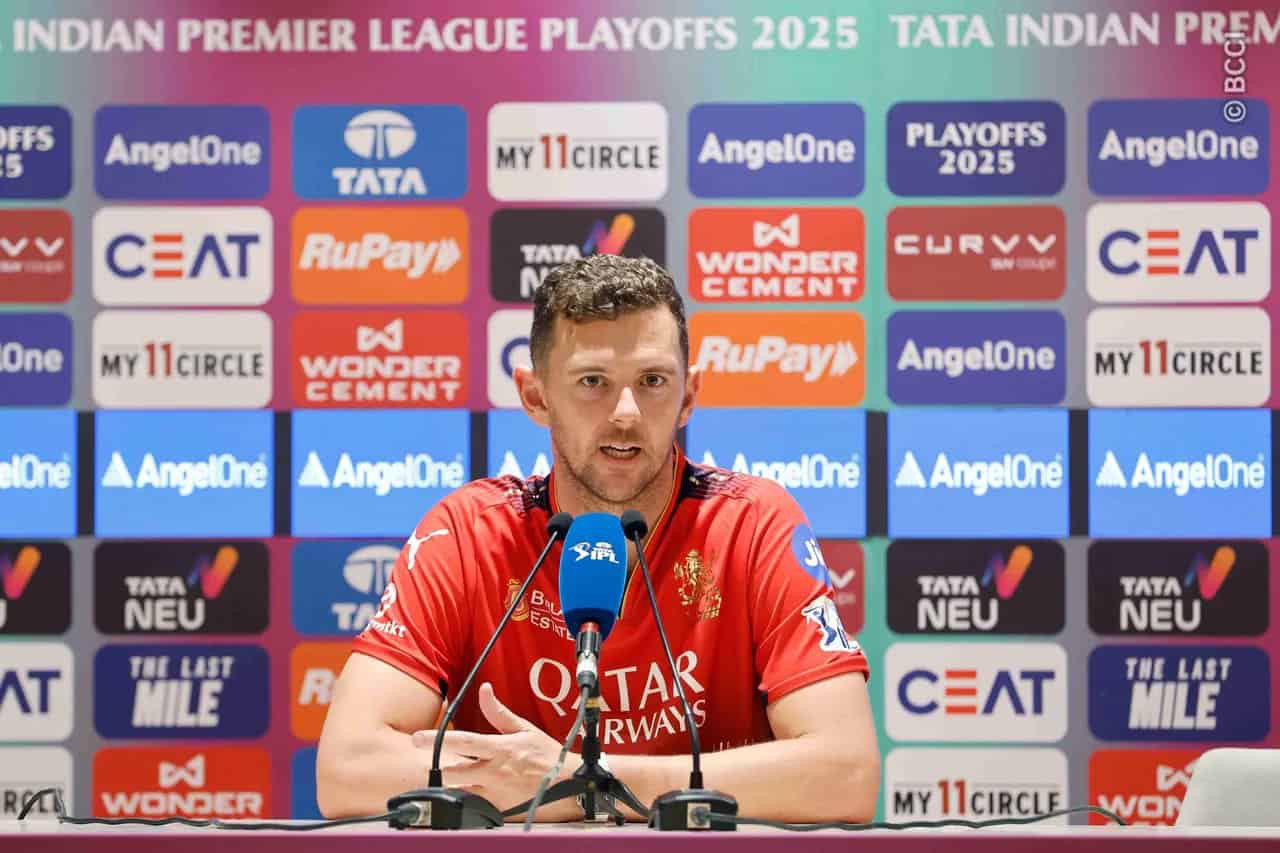 Josh Hazlewood for RCB, IPL 2025 (PC: BCCI/IPL)