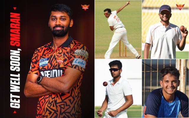 Smaran and Harsh Dubey for SRH, IPL 2025 (PC: SRH)