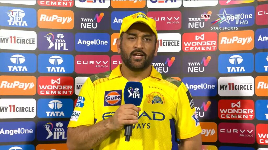 Why Dhoni’s post-match comment after GT game felt like valediction