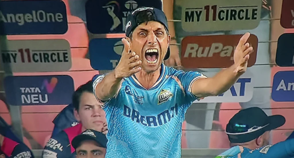 IPL 2025: Ashish Nehra Fined, Handed Demerit Point for Code of Conduct Breach