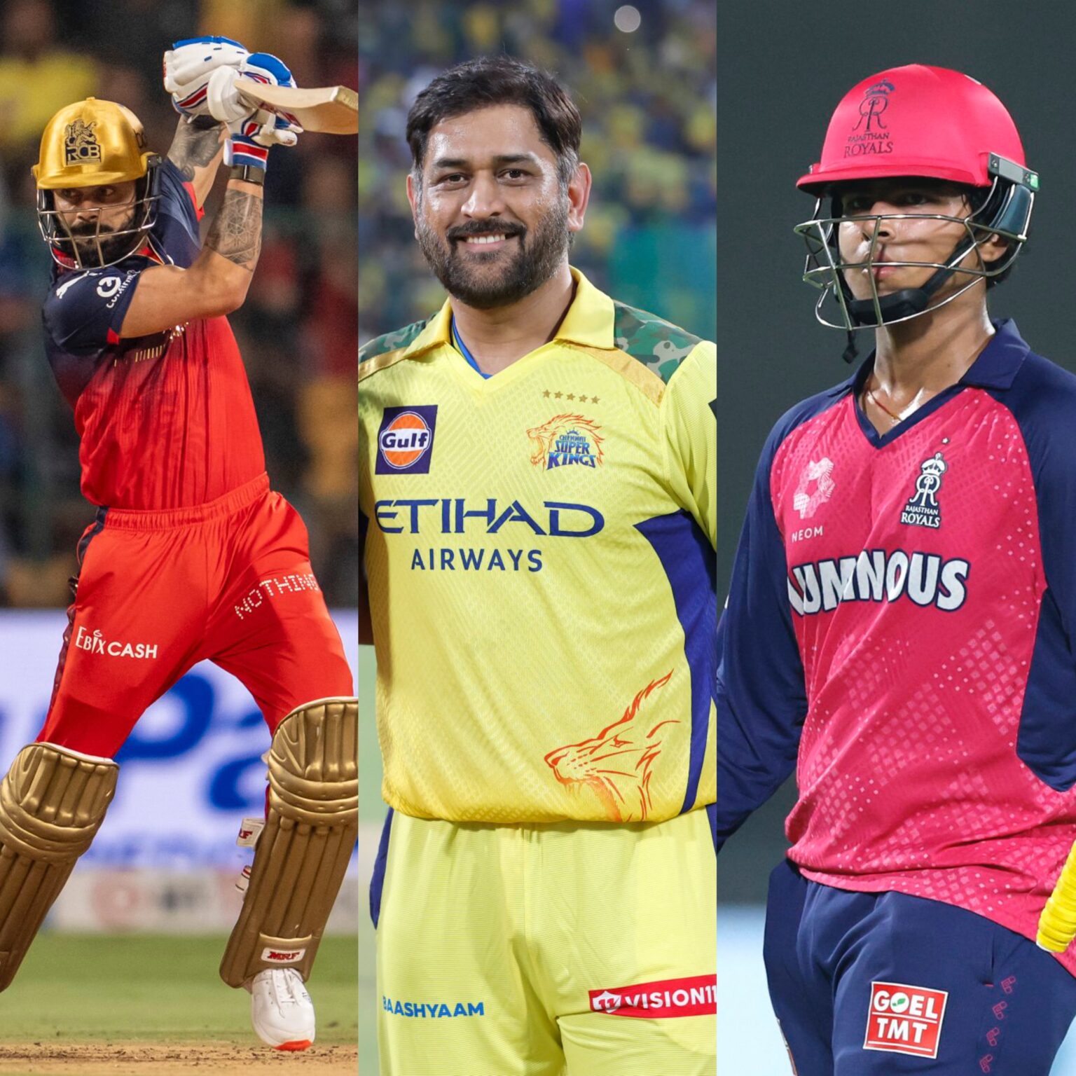 Cricket’s Gig Economy has empowered Dhoni, Kohli and Suryavanshi to specialise, and thrive on their terms From Left to Right: Virat Kohli, MS Dhoni, Vaibhav Surayavanshi
