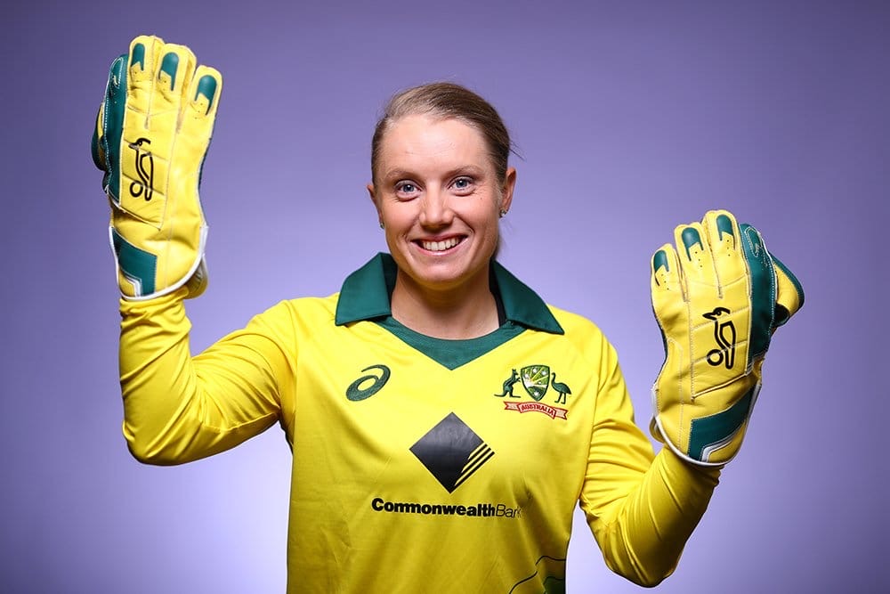 Alyssa Healy (PC: Australia Women's Cricket)