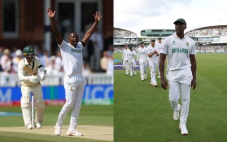 Kagiso Rabada in WTC 2025 Final