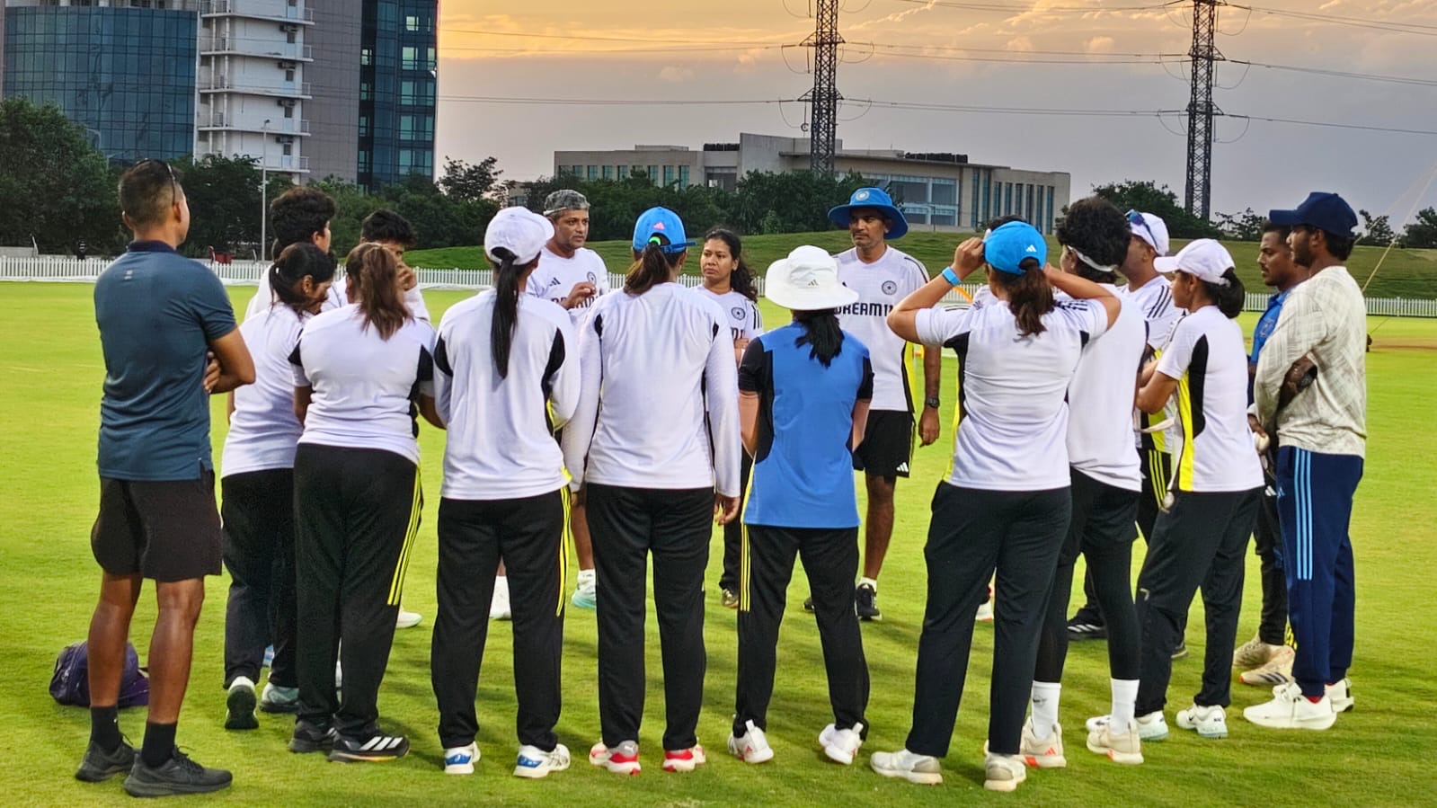 Indian Women's Cricket Team at BCCI Centre of Excellence (PC: BCCI Women)