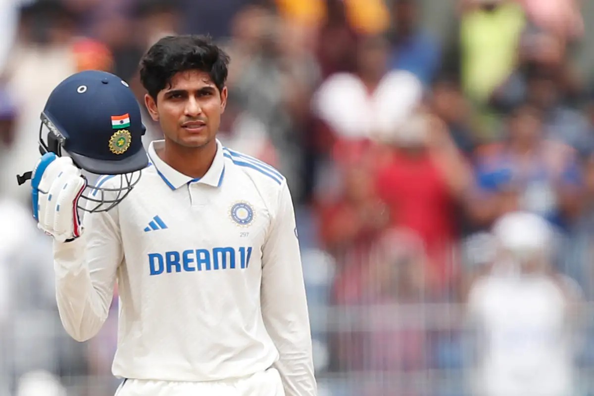 Shubman Gill for India in Tests (PC: BCCI)
