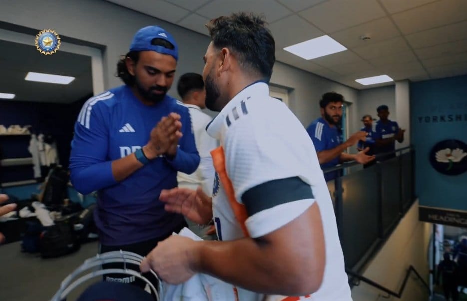KL Rahul and Rishabh Pant (PC: BCCI)