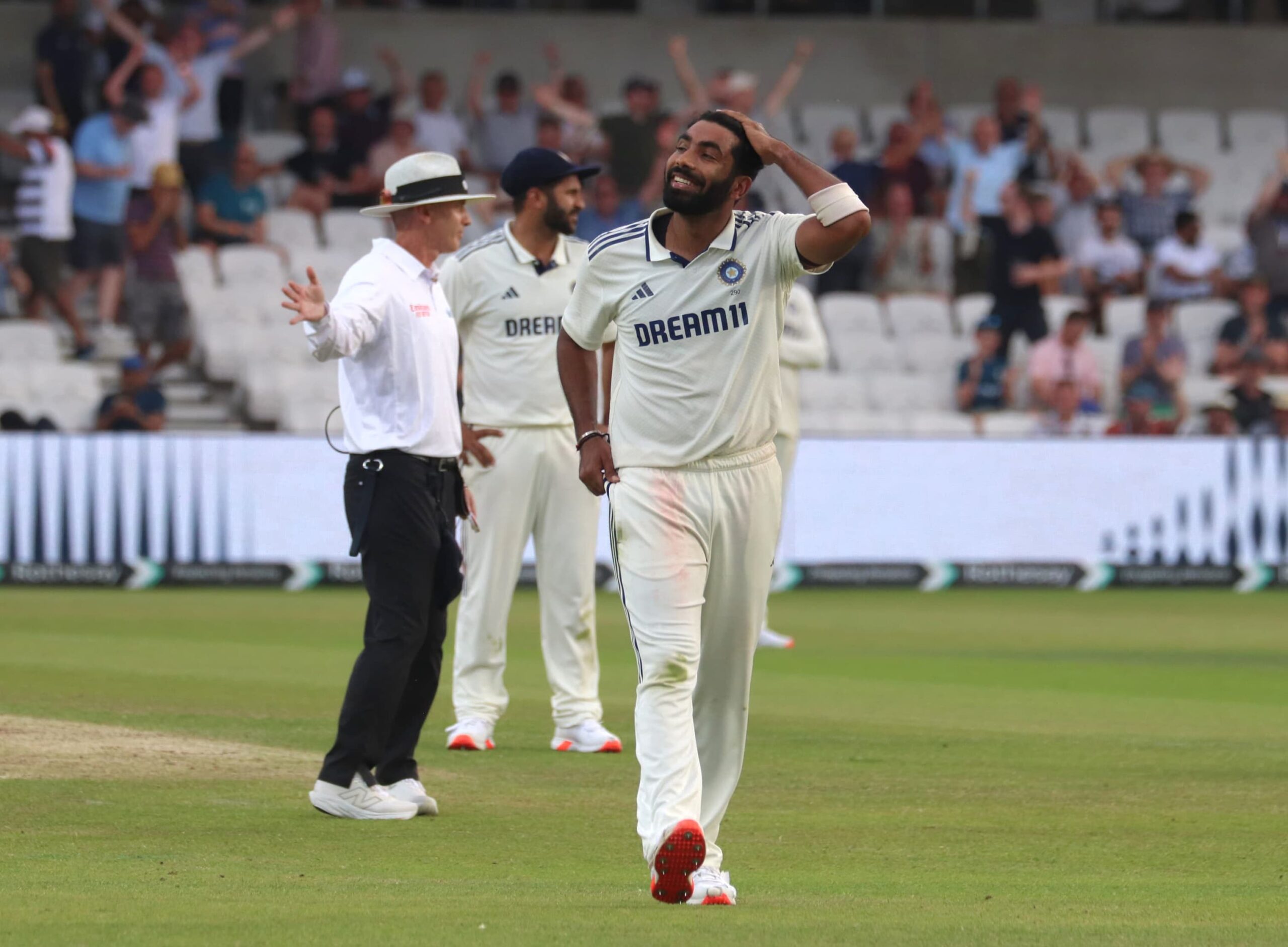 Jasprit Bumrah, Leeds Test Day 2 (PC: Debasis Sen)