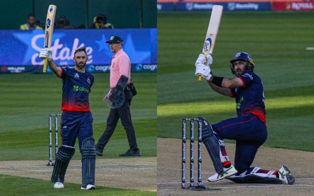 Glenn Maxwell in MLC 2025 (PC: Peter Della Penna/X)