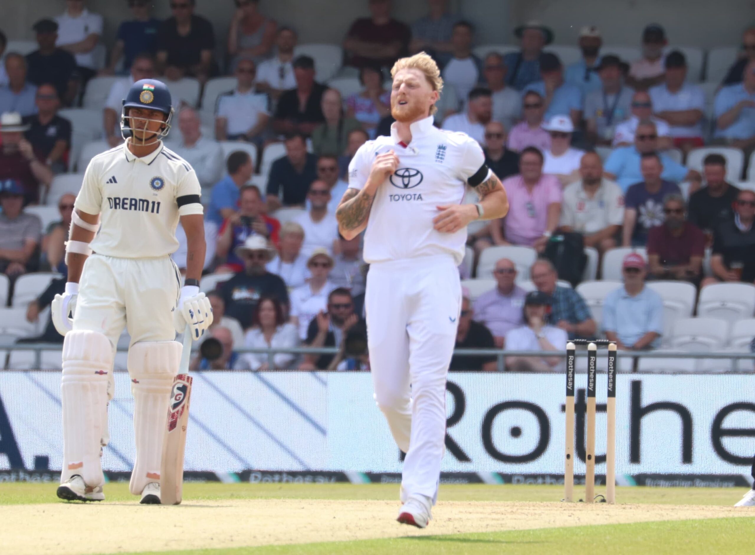 Ben Stokes vs India, Leeds (PC: Debasis Sen)