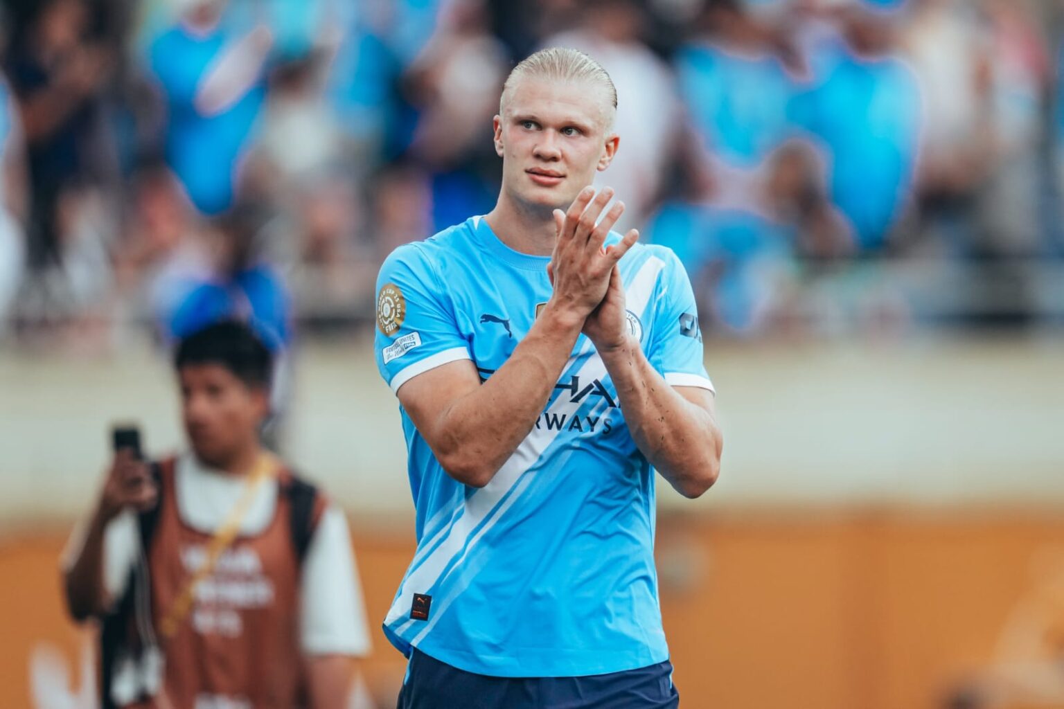 Juventus 2-5 Man City, FIFA CWC 2025: Erling Haaland Scores 300th Career Goal, Surpasses Messi, Ronaldo, and Mbappe Erling Haaland for Man City, FIFA Club World Cup 2025