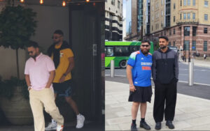 Team India arrives in Leeds