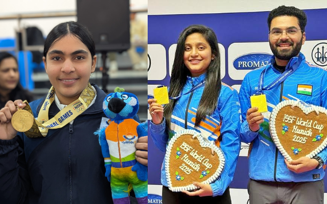 India third in ISSF WC: Suruchi shines as Manu fails to make podium India third in ISSF WC