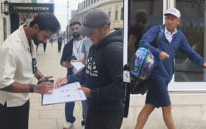 Team India arrives in Leeds