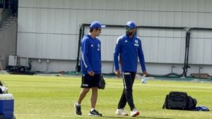 Gautam Gambhir at Leeds