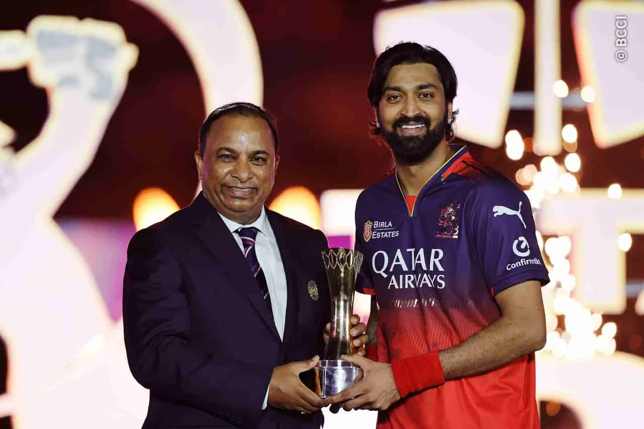 Krunal Pandya, POTM of IPL 2025 Final