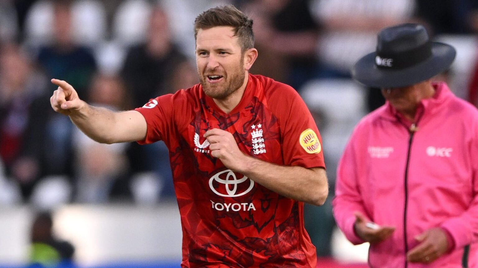 ENG vs WI, 1st T20I: Liam Dawson returns with match-winning spell in series opener Liam Dawson in action